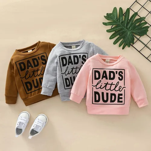 Vista 7 de Sudadera de manga larga para recién nacido, para bebés, niños y bebés, ropa de otoño