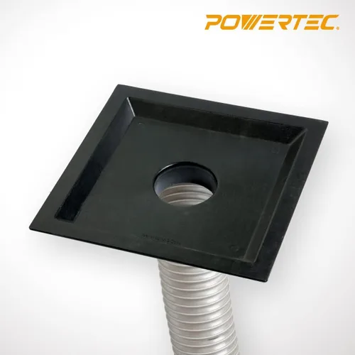 Vista 3 de POWERTEC 70131 - Campana antipolvo para sierra de mesa de 12 pulgadas