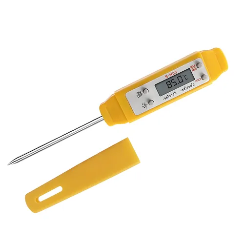 Vista 10 de Termómetro de carne – Termómetro digital de alimentos para cocinar cocina – Calibración automática estilo bolígrafo termómetro electrónico