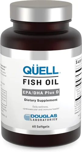 Vista 10 de Douglas Laboratories Aceite de pescado Quell EPA/DHA Plus D, 30 cápsulas