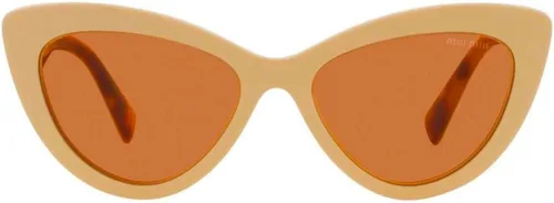 Vista 2 de Miu Miu Gafas de sol SMU 04YS BeigeMarrón 5417145 mujer, BeigeMarrón