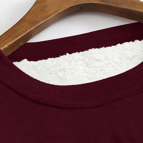 Vista 4 de Sudaderas de Navidad para mujer, cuello redondo, árbol de Navidad, sin botones, divertidas, ropa larga de Navidad