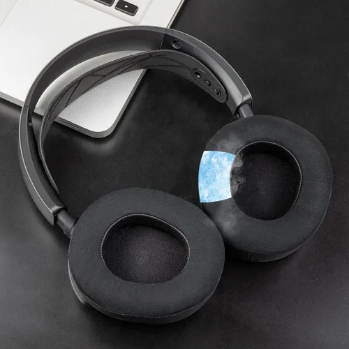 Vista 4 de SOULWIT Almohadillas refrescantes para Arctis Nova Pro Wireless (no compatible con auriculares Nova Pro Wired) y Arctis Nova Elite, almohadillas