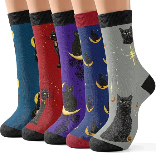 Vista 14 de Jeasona Calcetines lindos para mujer, divertidos regalos de cumpleaños de Navidad para mujeres, madres y adolescentes Funny Gifts as Birthday