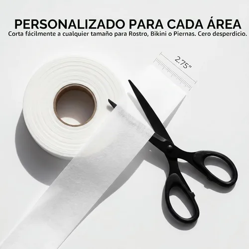 Vista 4 de Huini, Rollo de 100 yardas de papel para depilación con cera