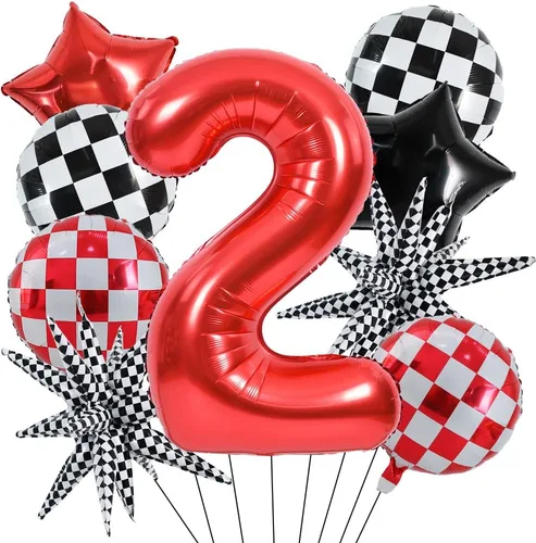 Vista 150 de Toniful - Globos de helio grandes de números del 0 al 9 de 40 pulgadas, color negro, globos digitales de número 0, globos de papel de aluminio