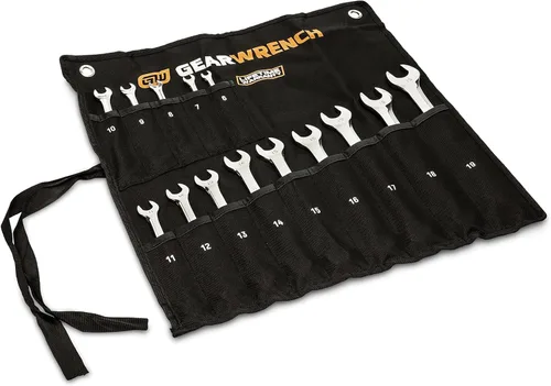 Vista 2 de GEARWRENCH Juego de llaves métricas combinadas de 6 puntos de 14 piezas 81925 (paquete de 10)