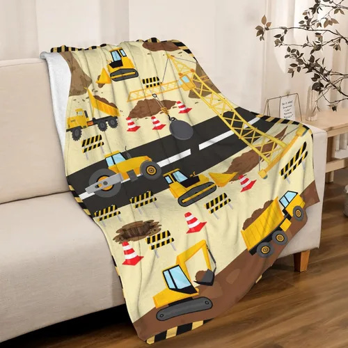 Vista 2 de Manta de franela súper suave y ligera para niños, adultos, adecuada para sofá, cama, campamento, viajes, todas las estaciones, 30 x 40 pulgadas