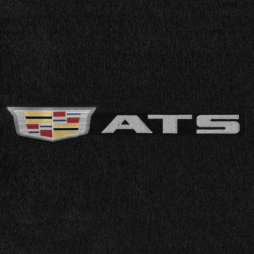 Vista 2 de Lloyd Mats - Alfombrillas de piso con ajuste personalizado de lujo para Cadillac ATS Coupé/Sedán/V 2015-2016 (Antracita, maletero)