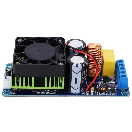 Vista 8 de YWBL-WH Módulo amplificador digital Tablero de amplificador de audio DIY componente del sistema de sonido 500W DC58-70V