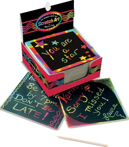 Vista 12 de Melissa & Doug Scratch Art - Mini notas