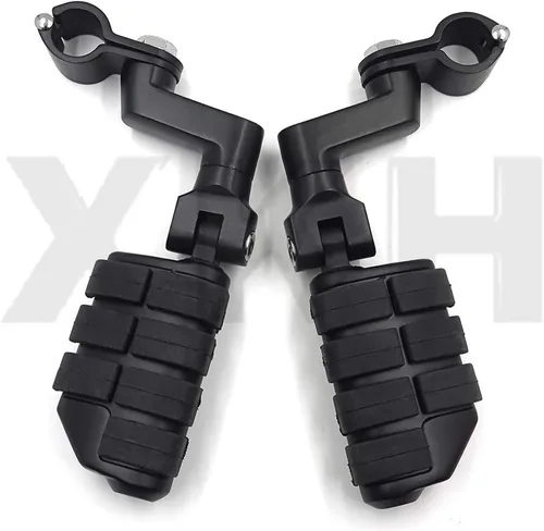 Vista 3 de Abrazaderas de carretera de 1.25" Estriberas de pie grandes compatibles con TRIUMPH ROCKET 3 2300CC [B00YWC7QPE]