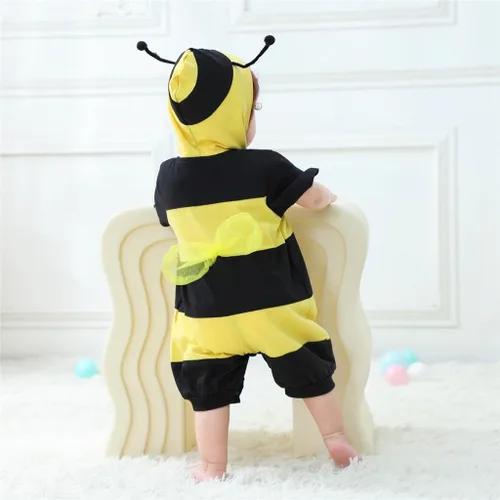 Vista 3 de Dressy Daisy Mameluco para bebé, disfraz de fiesta de Halloween, cumpleaños, talla 1-24 meses Estilo C