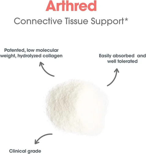 Vista 6 de Allergy Research Group Colágeno en polvo para hombres y mujeres, péptidos de colágeno, suplemento de Arthred, de origen bovino, polvo de Arthred