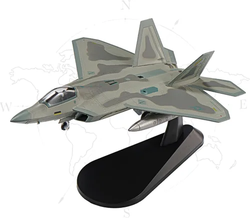 Vista 19 de B-2A Spirit - Aviones fundidos a presión a escala 1/200, modelo de bombardero sigiloso, regalo para coleccionistas, entusiastas de la aviación