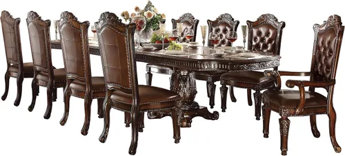 Vista 2 de ACME Vendome Mesa de comedor con pedestal- Cereza