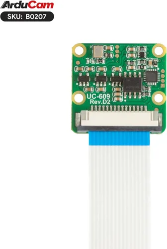 Vista 4 de Arducam para Raspberry Pi Módulo de cámara V2-8 megapíxeles, cámara 1080p IMX219 Raspberry Pi 5