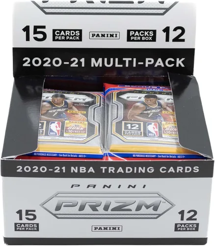 Vista 2 de Panini Prizm NBA 2020-21 Paquete de violonchelo de baloncesto de 15 cartas