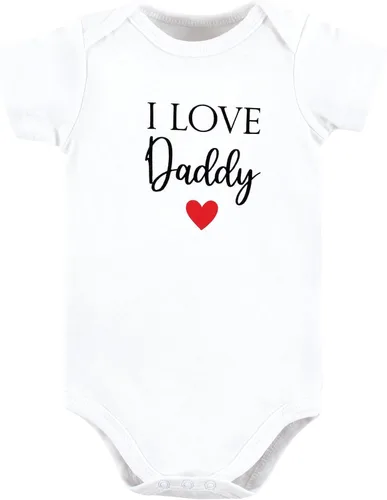 Vista 96 de Hudson Baby baby-girls Cotton Bodysuits 3-pack