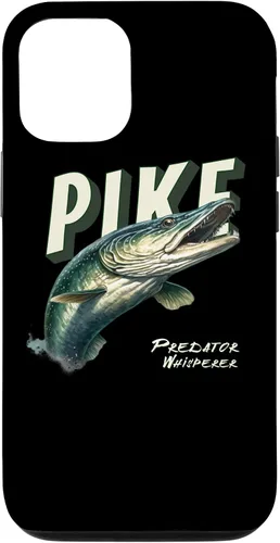 Vista 26 de iPhone 16 Northern Pike Whisperer Fishing Enthusiasts Angler Fishermen Case