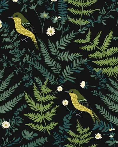Vista 18 de Papel tapiz floral oscuro, papel tapiz autoadhesivo para despegar y pegar, papel tapiz de vinilo negro bohemio para armarios, papel adhesivo