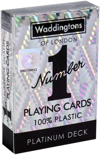Vista 9 de Juego de cartas número 1 de Waddingtons, ilumina tus juegos, incluyendo Snap y Poker con esta baraja, compañero de viaje, regalo y juguete