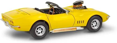 Vista 4 de Revell 1968 Corvette L/88 Convertible 2N1 Kit de construcción de modelos de Kit de coche modelo a escala 1:25, Chevrolet Corvette L/88 Convertible