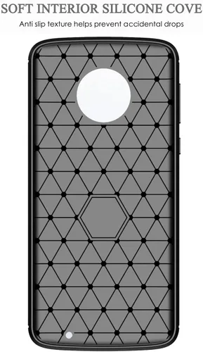 Vista 6 de Asuwish Funda compatible con Moto G6 Plus y protector de pantalla de vidrio templado, accesorios de celda, fundas de silicona para Motorola G6+