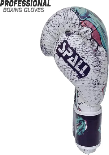 Vista 5 de Guantes de boxeo para niños, hombres y mujeres – Guantes de boxeo de entrenamiento profesional – Muay Thai MMA, kickboxing bolsa pesada