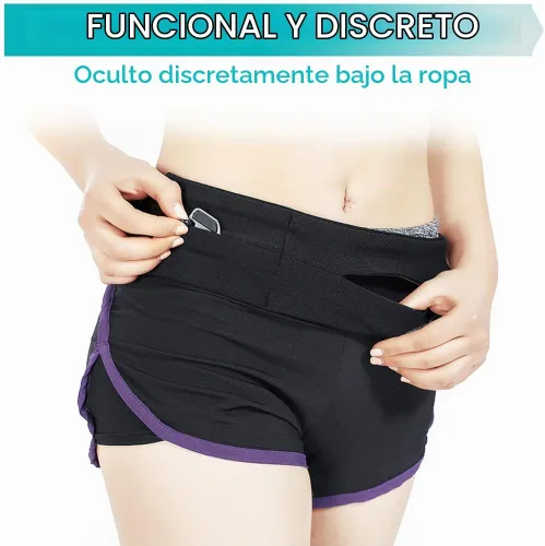 Vista 4 de PD Belt Soporte para catéter de diálisis peritoneal, protector cómodo con ranuras para asegurar G J Accesorios para tubo de alimentación