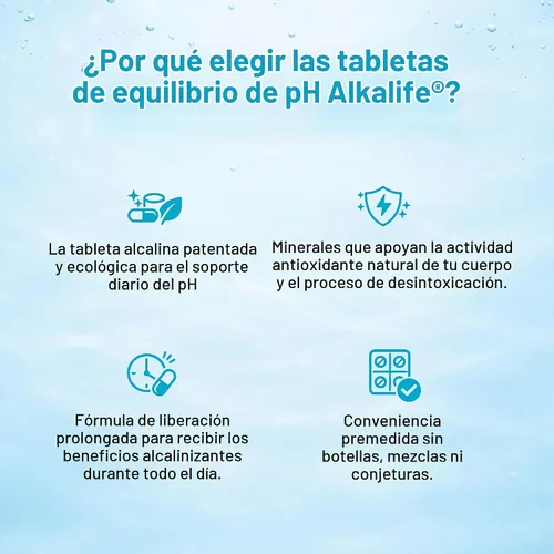 Vista 6 de Alkalife Tabletas de equilibrio de pH Las primeras tabletas patentadas que neutralizan el ácido y equilibran el pH para apoyo inmunológico