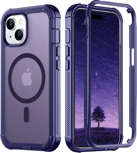 Vista 9 de Red2Fire Funda para iPhone 13, [Cuerpo Completo 360] [Protección de Servicio Pesado] con Protector de Pantalla Integrado Resistente Robusto 12 Pies