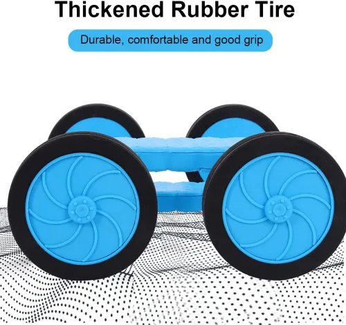 Vista 4 de Bicicleta de pedal de equilibrio para niños, vehículo de entrenamiento Hoverbard, scooter de ejercicio de equilibrio de confianza en uno mismo