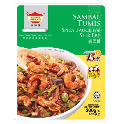 Vista 4 de Tean's Gourmet Pasta/Salsa 7.05 oz (pasta de pescado Assam, 1 paquete)
