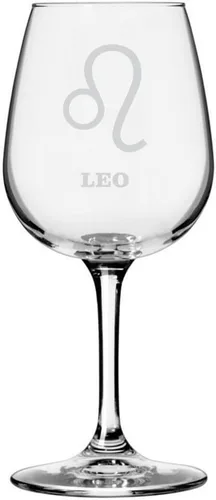 Vista 11 de Símbolo del zodiaco grabado multiusos 12.75oz Copa de vino Géminis