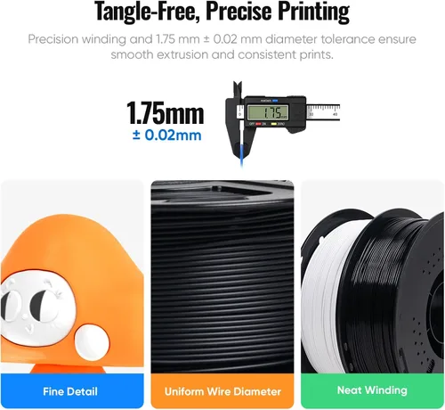 Vista 9 de UGEE Funbox Impresora 3D + PLA 0.07 in 4-Color 8.82 oz Paquete de 8.82 oz