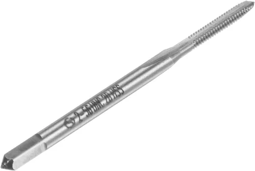 Vista 3 de uxcell Macho de la máquina #2-56 UNC Rosca 2B Clase 3 Flautas Tornillo de acero de alta velocidad roscado herramienta de roscar 5pcs