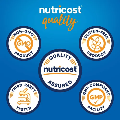 Vista 3 de Suplemento Nutricost Niacina de vitamina B3, 0,018 oz, en 240 cápsulas, 1 botella, 1