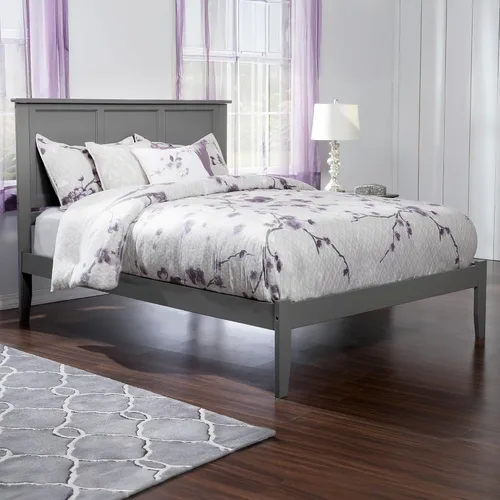 Vista 12 de Atlantic Furniture AR8621001 Madison - Cama de plataforma con tabla de pie abierto, tamaño individual, color espresso