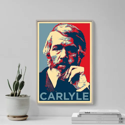 Vista 3 de Lustre Paper - Thomas Carlyle Art Print 'Hope' - Photo Poster Gift - Size: A3 (29.7 x 42 cm)