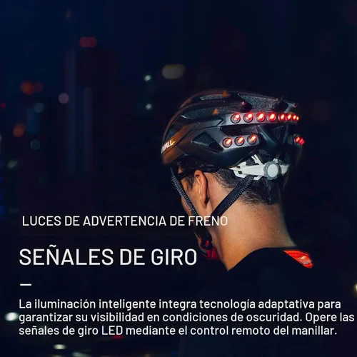 Vista 3 de LIVALL BH60SE - Casco de bicicleta Neo Bluetooth con altavoces y micrófono integrado, detección de caídas, casco de bicicleta de montaña con señales