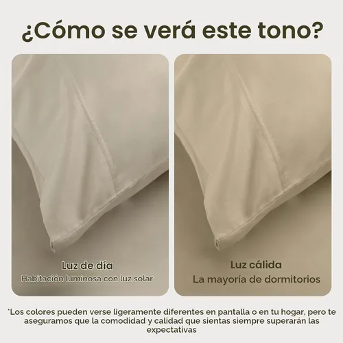 Vista 4 de California Design Den Sábanas de Algodón Egipcio 100%, Juego de Sábanas de Lujo Auténtico Certificado Tamaño Full con Bolsillo Profundo, Satén Suave