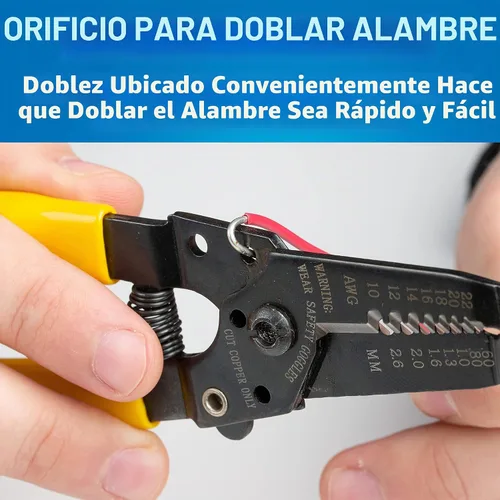 Vista 4 de Jonard Tools JIC-1022 10-22 AWG Pelacables y cortador, longitud de 6-3/4