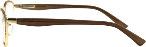 Vista 4 de PASTL Gafas de Lectura para Mujer Lentes Ampliados Diseño Ojo de Gato con Bisagra de Muelle Dorado