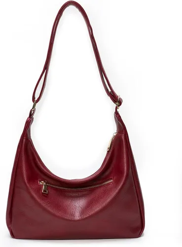 Vista 8 de Hobo Bags for Women Soft Vegan Leather Slouchy Shoulder Bag Everyday Purse Beige