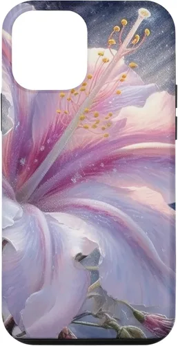 Vista 12 de Funda de flores de hibisco de invierno para iPhone 15