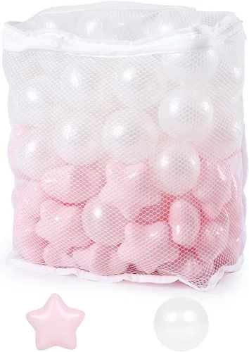 Vista 11 de STARBOLO Pelotas de Piscina de Pelotas para Niños Pequeños Paquete de 100 200 500 - Sin BPA y Ftalatos No Tóxicas A Prueba de Aplastamiento Pelotas