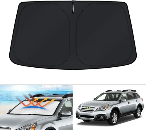 Vista 87 de KUST - Parasol plegable para parabrisas para BMW X1 E84, accesorios 2011 2012 2013 2014 2015, protector de visera de sol ajustable que bloquea