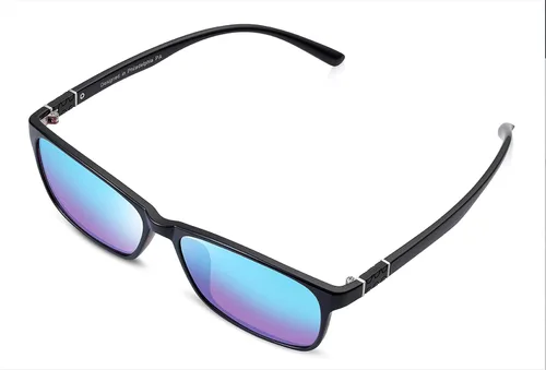 Vista 5 de Pilestone TP-032 Lens B - Gafas para daltónico de color estilo delgado para uso en interiores y exteriores fuertes/severos