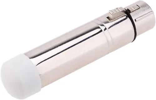 Vista 4 de Lixada 2.4G DMX512 receptor hembra inalámbrico XLR, control de luces LED para fiestas, plateado (Receiver-Silver)